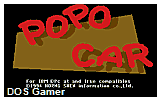Popo Car DOS Game