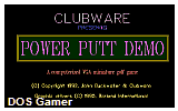 Power Putt Golf DOS Game