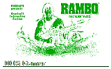 Rambo- First Blood Part II DOS Game