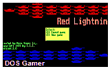 Red Lightning DOS Game