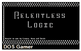 Relentless Logic DOS Game