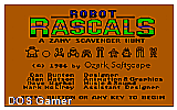 Robot Rascals DOS Game