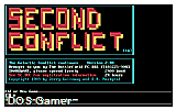 Second Conflict DOS Game
