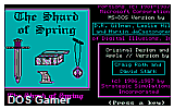 Shard of Spring DOS Game