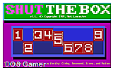 Shut the Box DOS Game