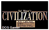 Sid Meiers Civilization DOS Game