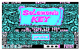 Solomon Keys DOS Game