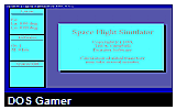 Space Flight Simulator DOS Game