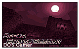 Spear End of Destiny DOS Game