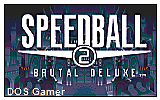 Speedball 2 Brutal Deluxe DOS Game