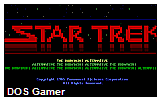 Star Trek The Kobayashi Alternative DOS Game