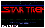 Star Trek- The Kobayashi Alternative DOS Game