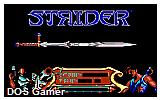Strider DOS Game