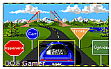 Stunt Driver DOS Game