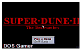 Super Dune II- Classic Edition DOS Game