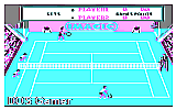Tennis DOS Game