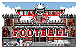 Teques Brutal Sports Football DOS Game