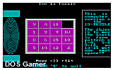 The 15 Puzzle DOS Game