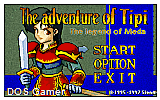 The Adventure of Tipi DOS Game