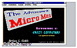 The Adventures of Micro Man DOS Game