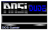 The Amazing Adventures of ANSI Dude DOS Game