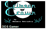 The Crimson Crown DOS Game