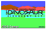 The Dinosaur Discovery Kit DOS Game