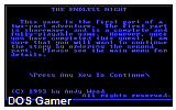 The Endless Night DOS Game