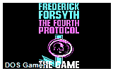 The Fourth Protocol DOS Game