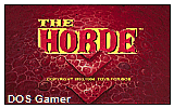 The Horde DOS Game