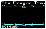 The Oregon Trail DOS Game