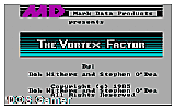 The Vortex Factor DOS Game