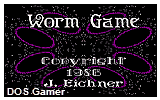 The Worm Game DOS Game