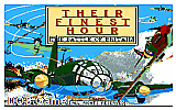 Their Finest Hour- Battle Of Britain DOS Game