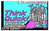 Think Quick! DOS Game