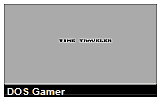 Time Traveler DOS Game
