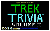 Trek Trivia- Volume 1 DOS Game