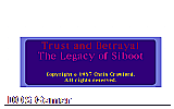 Trust and Betrayal- The Legacy of Siboot DOS Game
