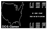 U.S.A. - A Knowledge Tool DOS Game