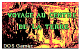 Voyage Au Centre De La Terre DOS Game