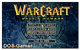 Warcraft Orcs and Humans DOS Game