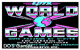 World Games DOS Game